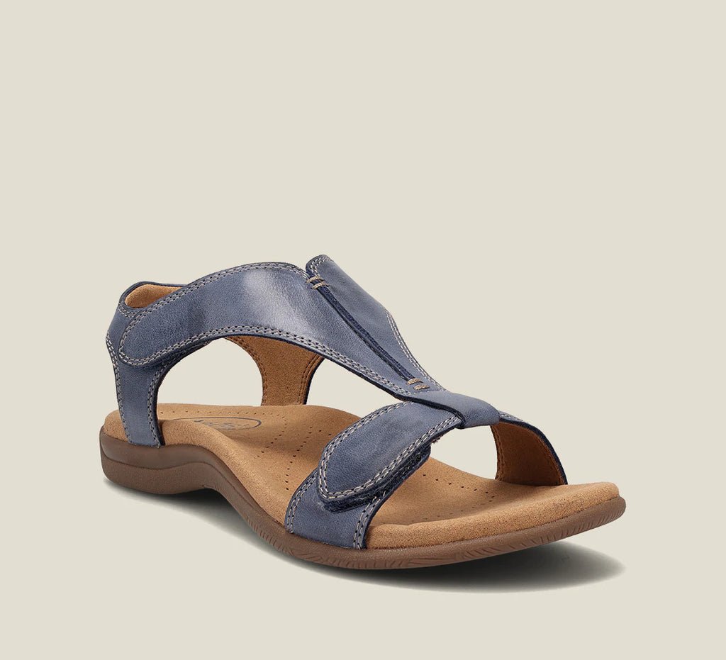 Frieda™ | Orthoflex Leder Sandale