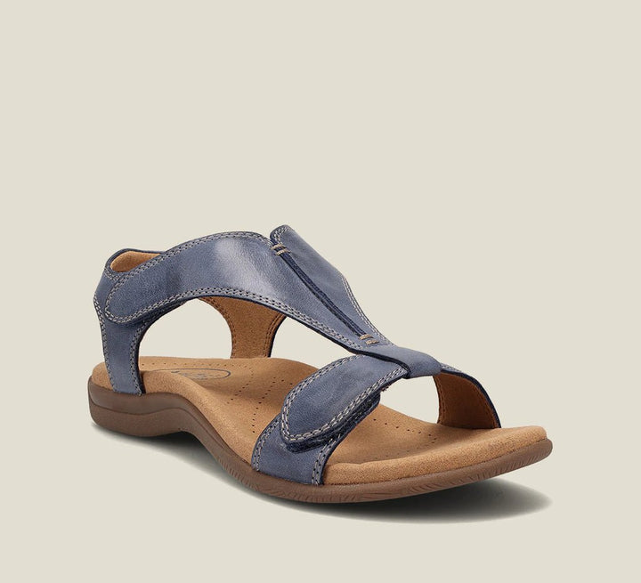 Frieda™ | Orthoflex Leder Sandale