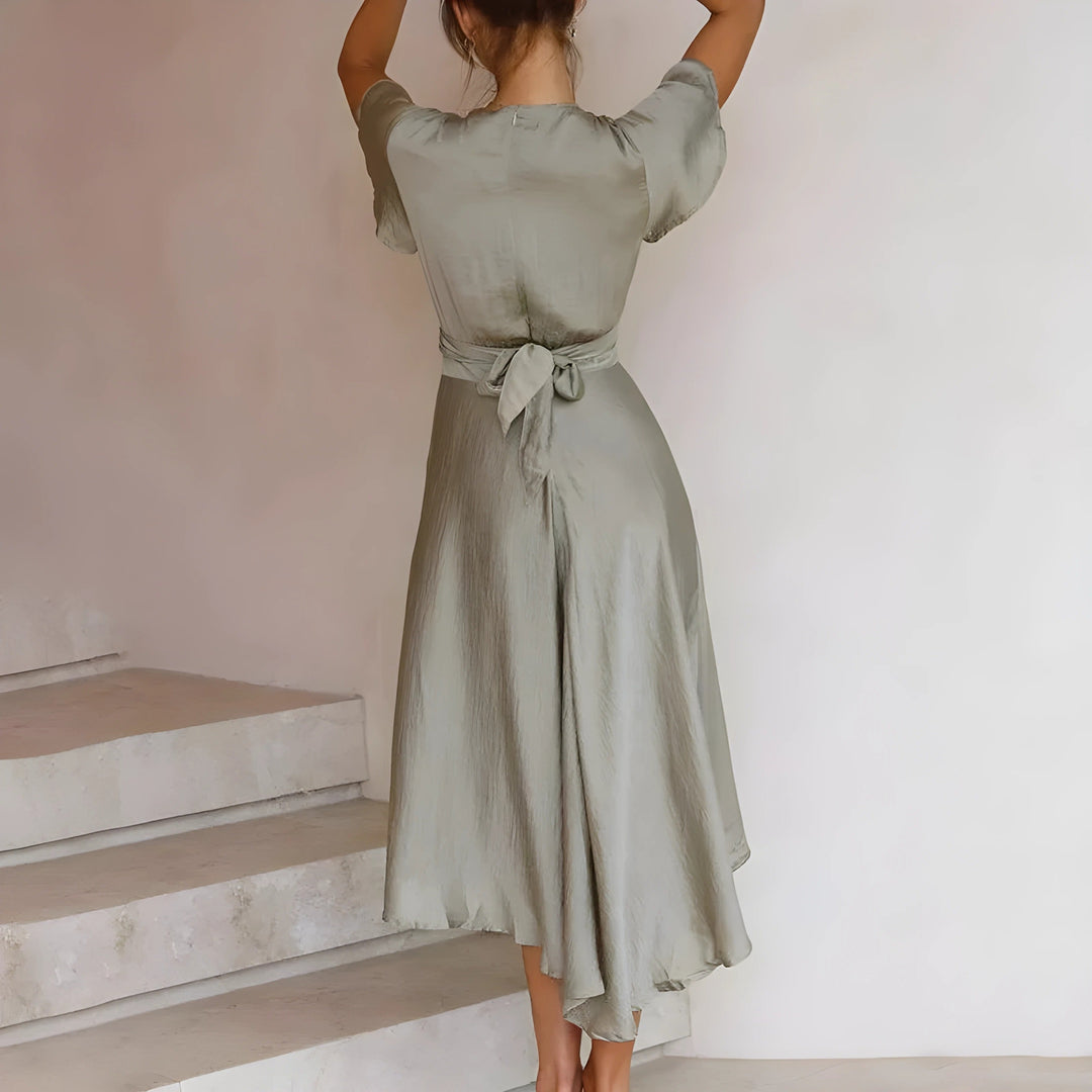 Elina™ | Midikleid mit Knotendetail