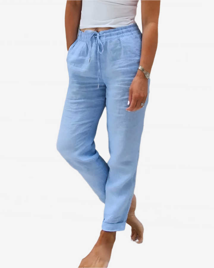 Lena | Bequeme Leinenhose