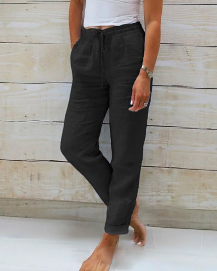 Lena | Bequeme Leinenhose