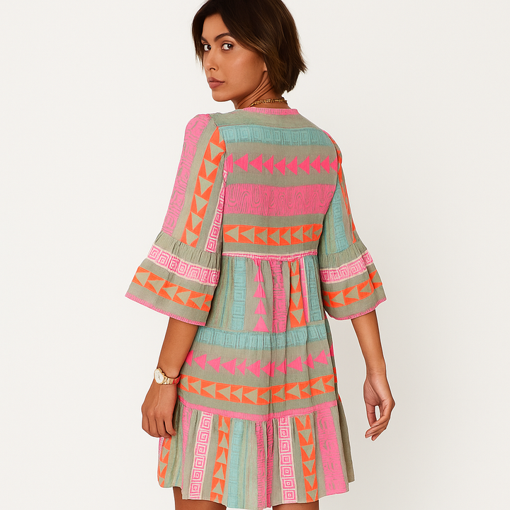 Kiki | Elegantes Midi-Frühlingkleid (Fast ausverkauft)