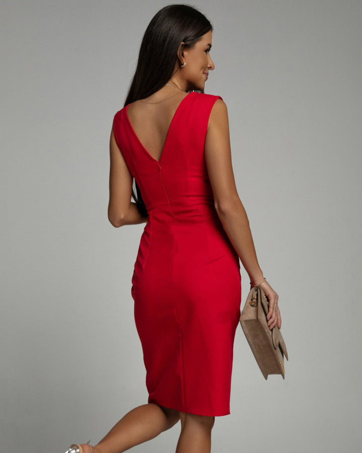 Celina™ | Cocktailkleid mit Falten-Design