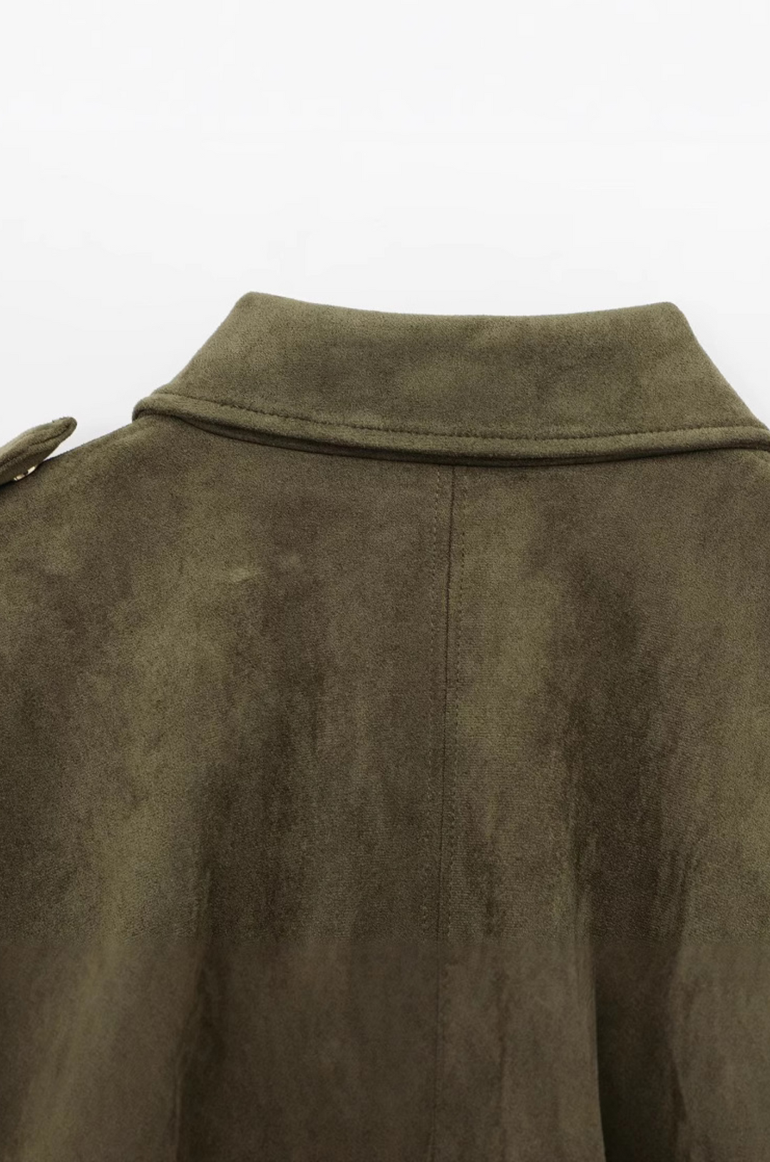 Lindsey Wildlederjacke | Grün
