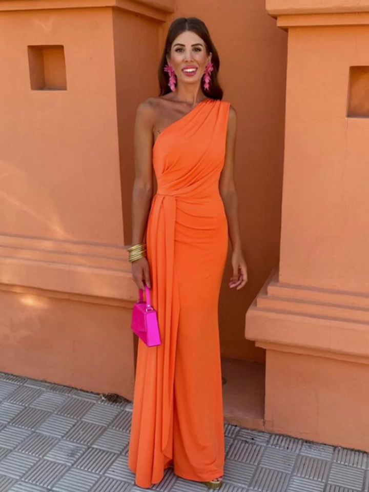 Lia  | Asymmetrisches Langkleid