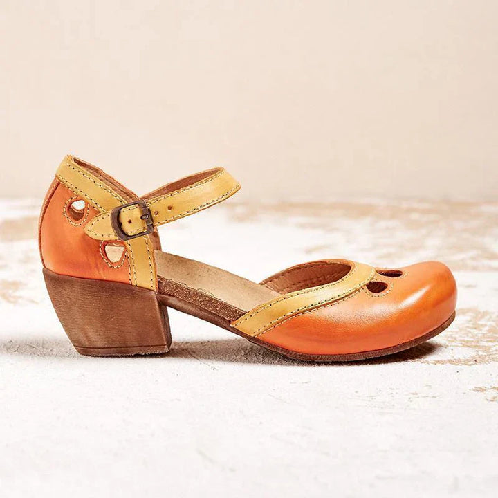 Fria | Bequeme Sandalen mit niedrigem Absatz
