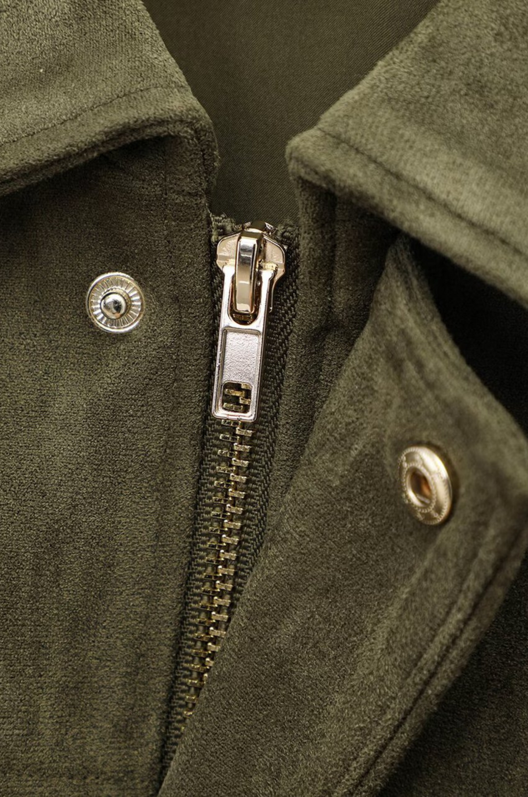 Lindsey Wildlederjacke | Grün