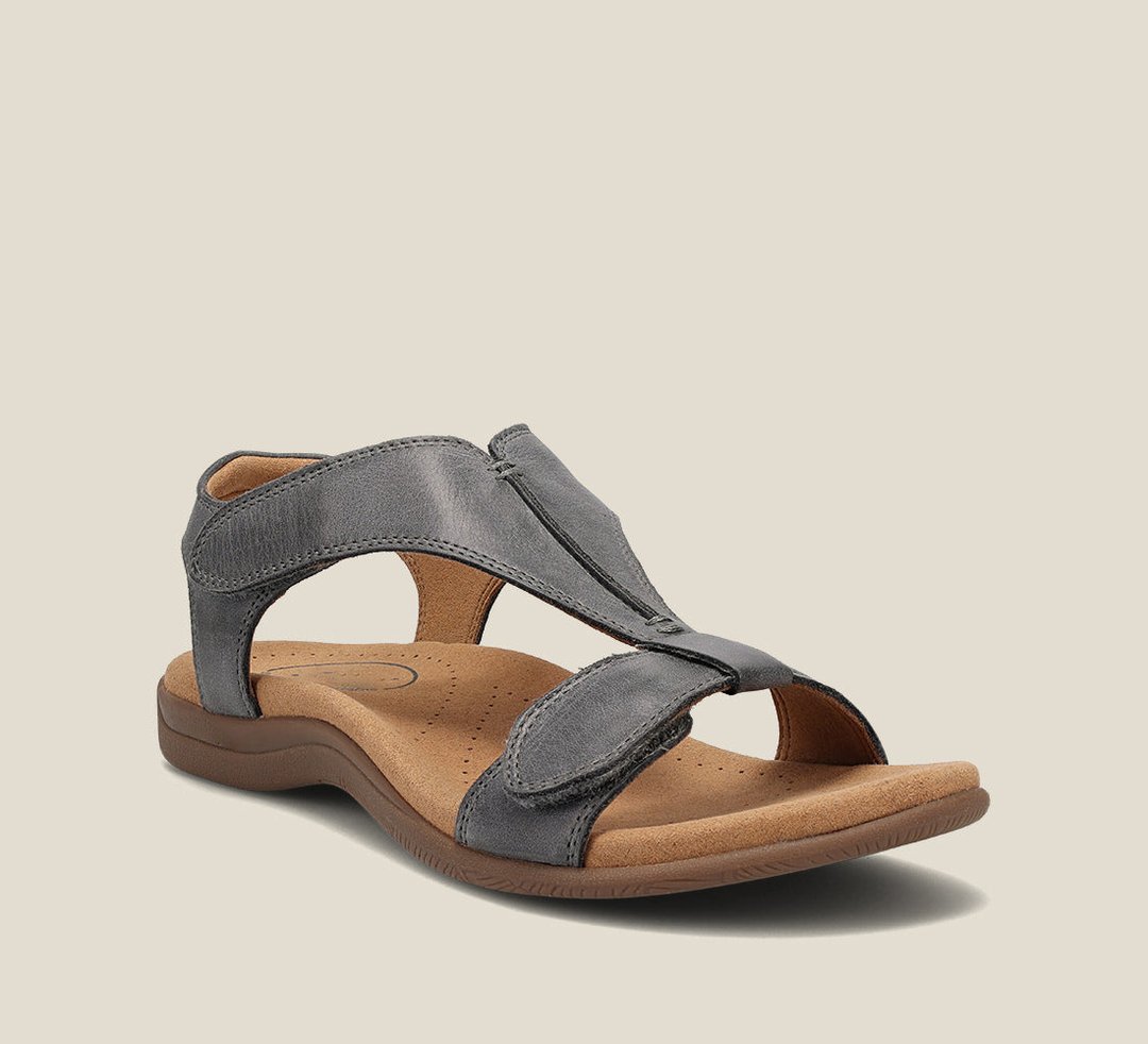 Frieda™ | Orthoflex Leder Sandale