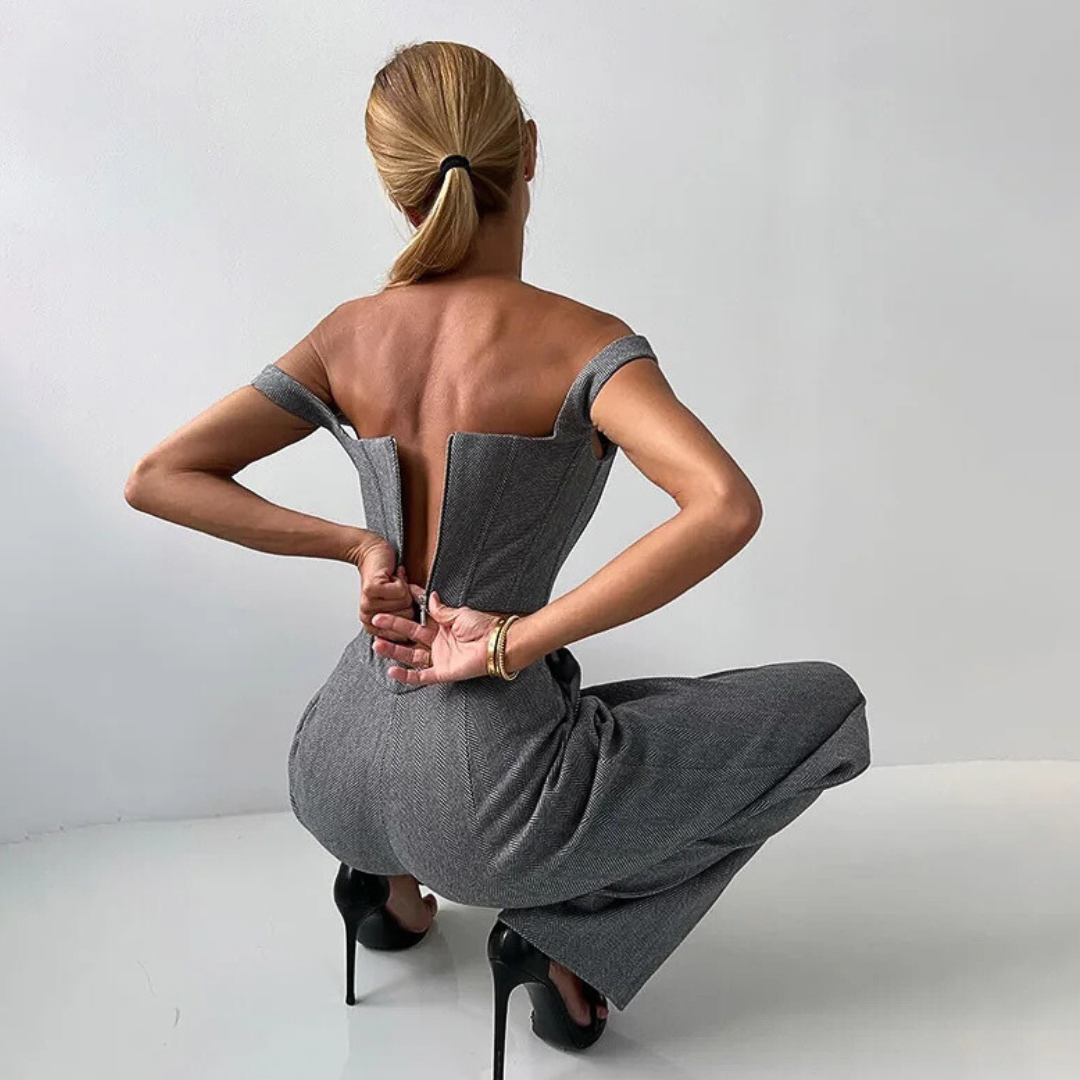 Agata | Dreiteiliges Set mit Doppeljacke