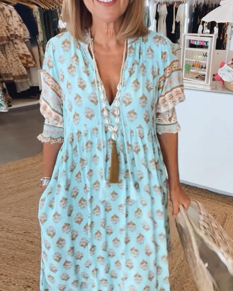 Hiley - Bedrucktes Freizeitkleid