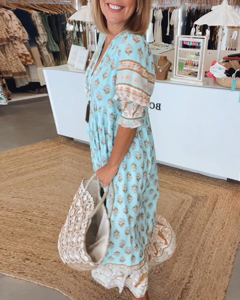 Hiley - Bedrucktes Freizeitkleid