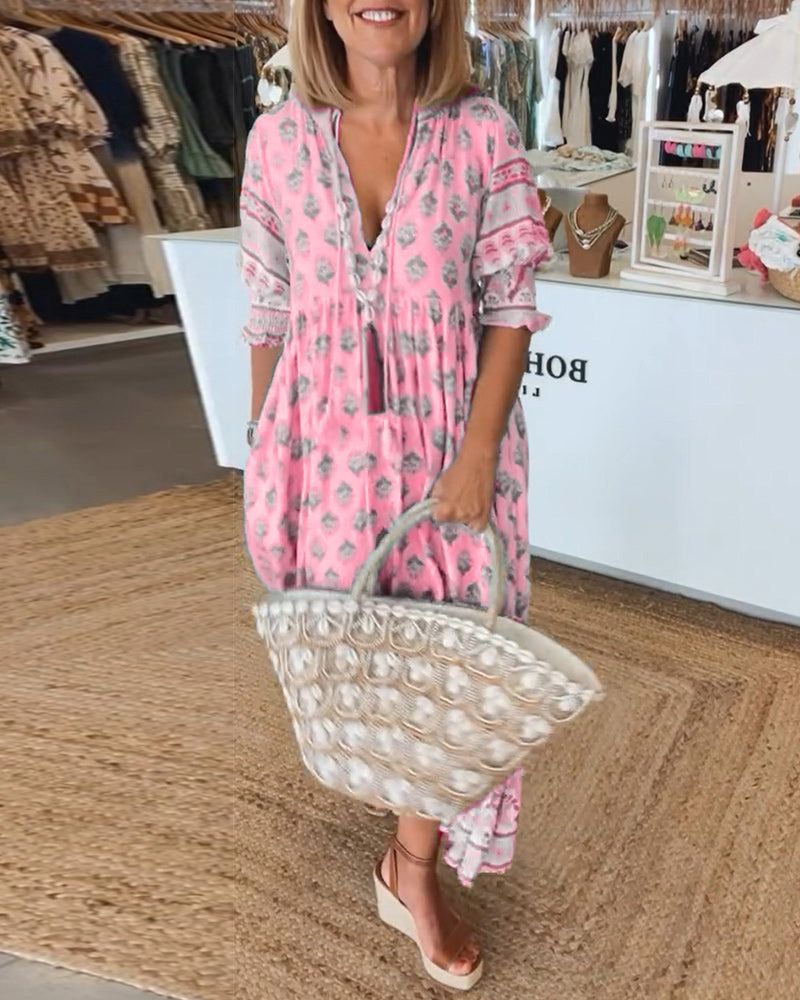 Hiley - Bedrucktes Freizeitkleid