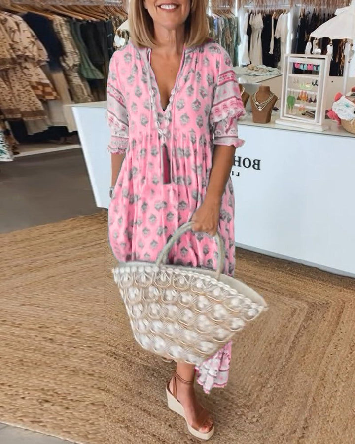 Hiley - Bedrucktes Freizeitkleid