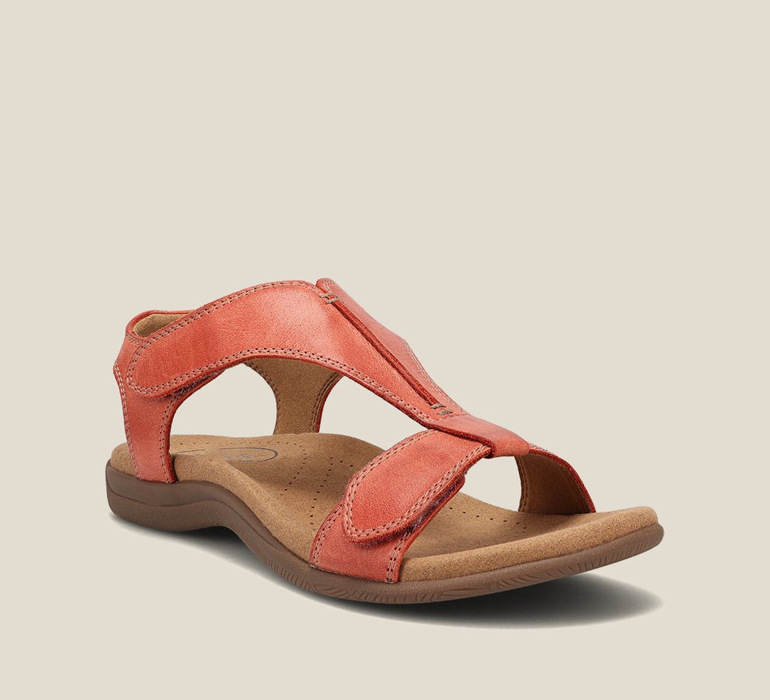 Frieda™ | Orthoflex Leder Sandale