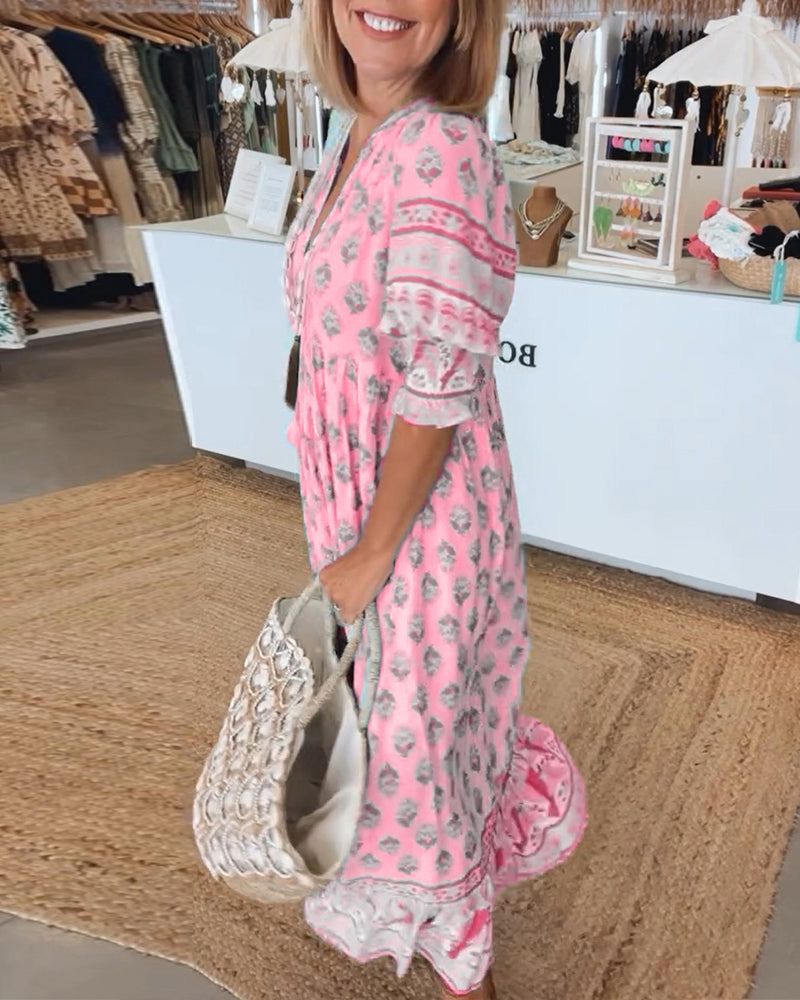Hiley - Bedrucktes Freizeitkleid