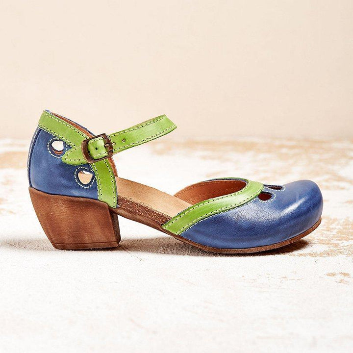 Fria | Bequeme Sandalen mit niedrigem Absatz