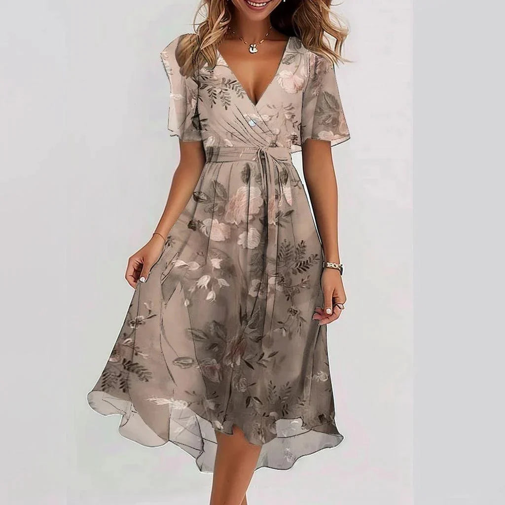Arlina™ – Mühelos Elegantes Chiffonkleid