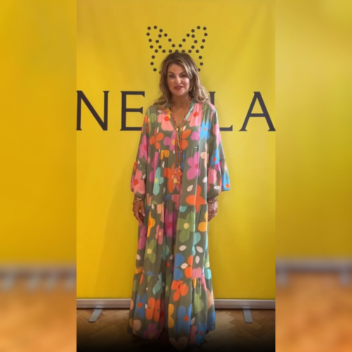 Lunie | Elegantes Blumenkleid