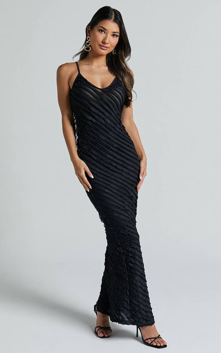 Jasmina | Elegantes schwarzes Kleid