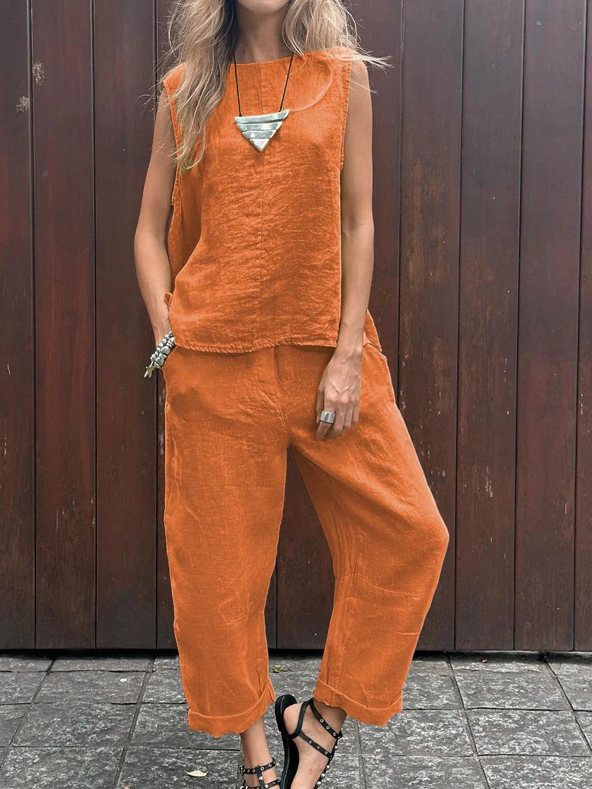 SABRINA | Sommerliches Zweiteiler-Set mit leichtem Komfort und modernem Stil für jeden Tag