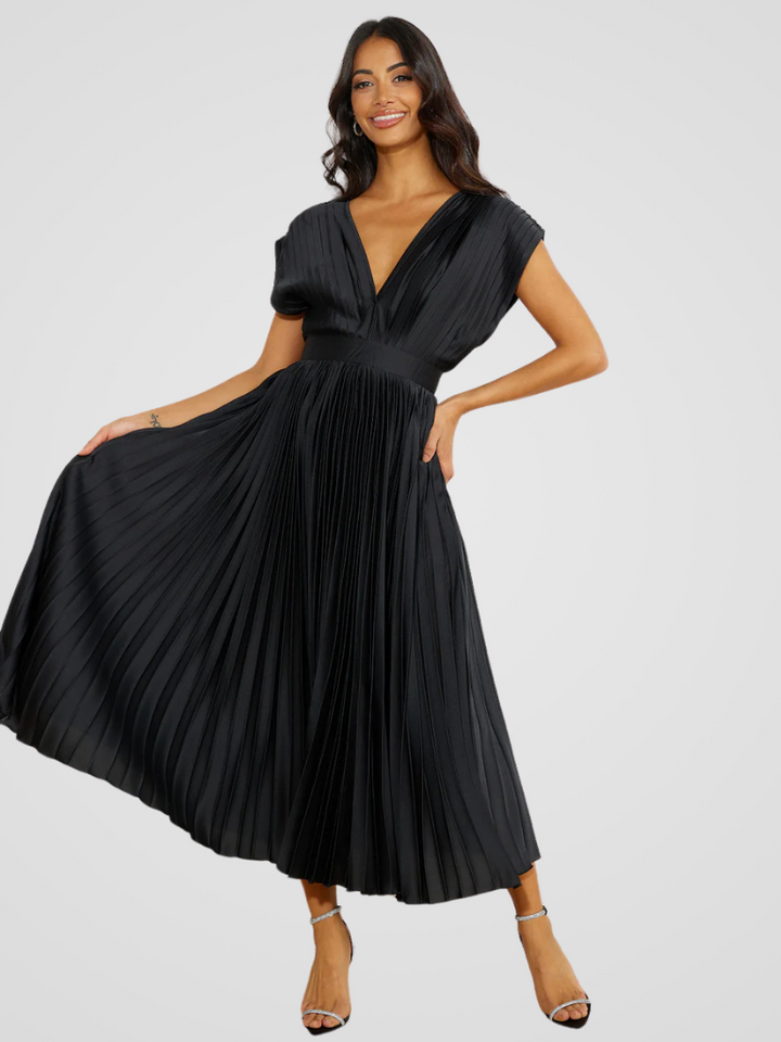 AMAYA PLEATED MIDI