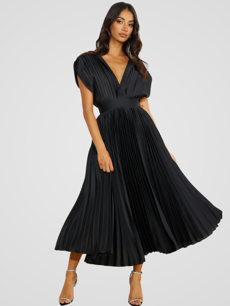 AMAYA PLEATED MIDI