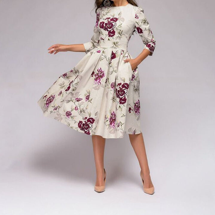 SIBYLLE I FLORAL KLEID