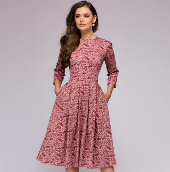 SIBYLLE I FLORAL KLEID