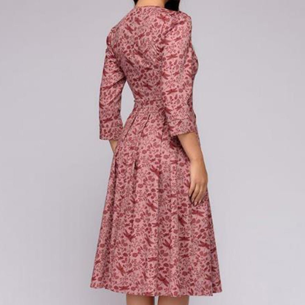 SIBYLLE I FLORAL KLEID