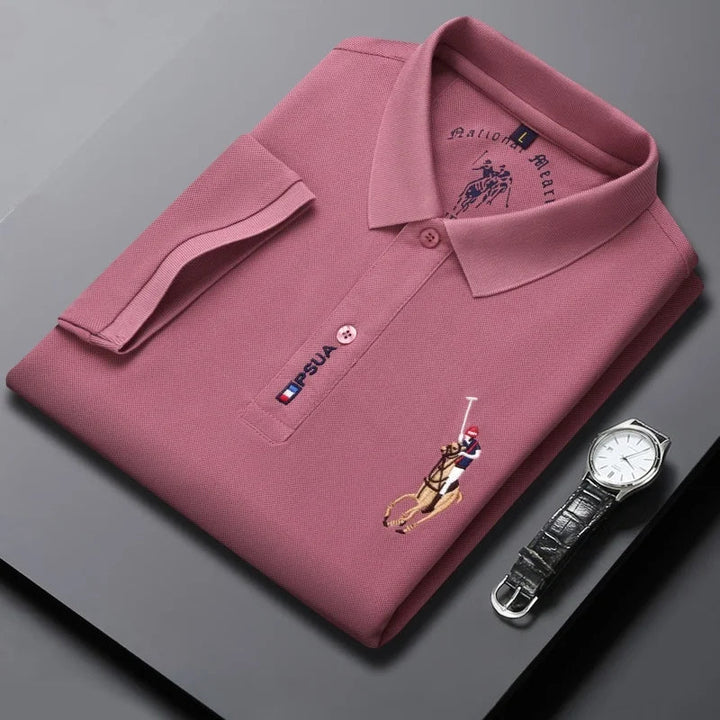 ROSSI ROMA | Luxus-Poloshirt mit Logo