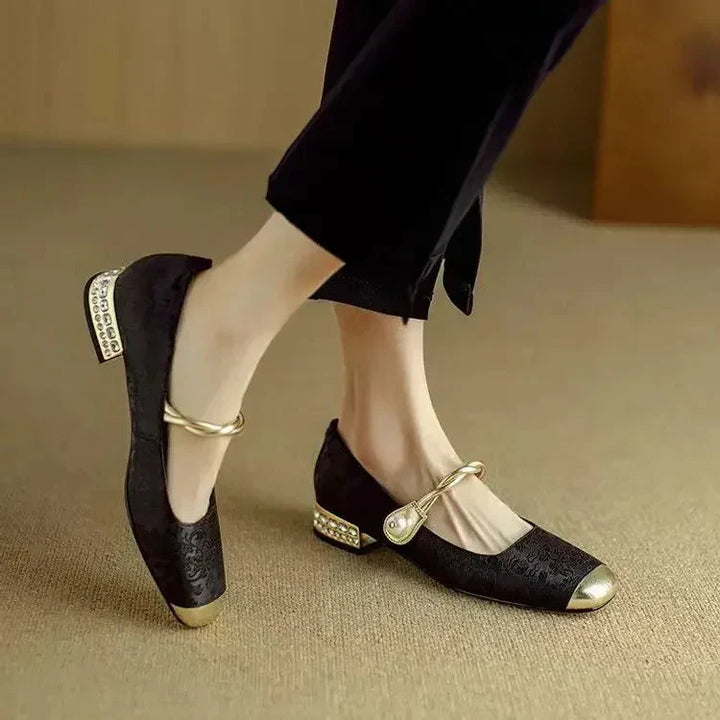 MARENNA | ELEGANTE FLACHE SCHUHE IM VINTAGE-LOOK