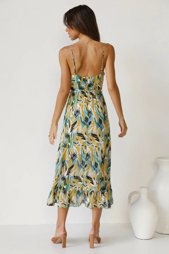 GABRIELLA | Bedrucktes Sommerkleid mit frischem Komfort und sonnigem Stil für freie Tage