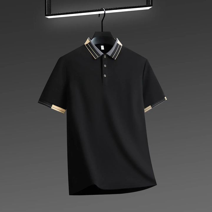 ROSSI ROMA | Poloshirt in Grobstrick