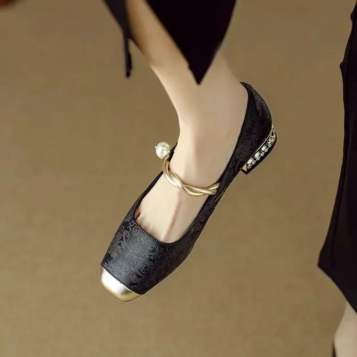 MARENNA | ELEGANTE FLACHE SCHUHE IM VINTAGE-LOOK