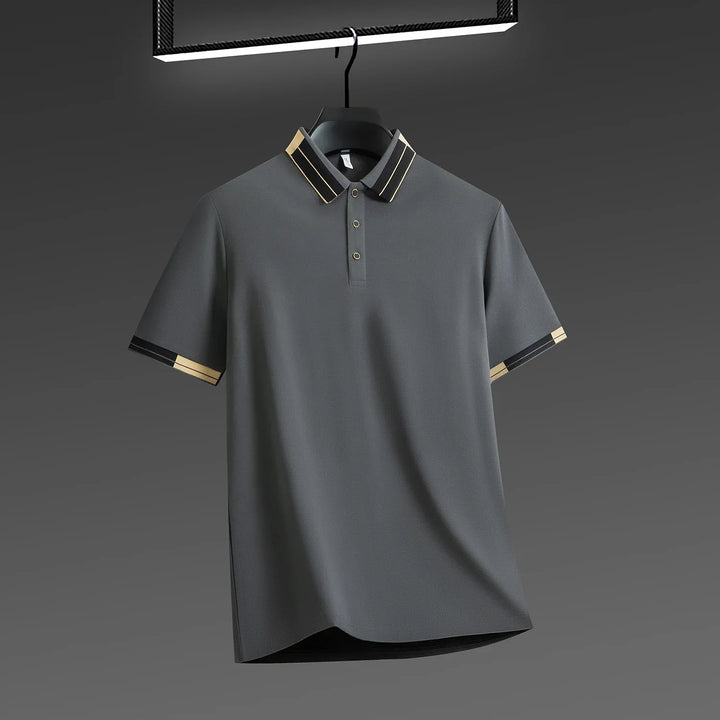 ROSSI ROMA | Poloshirt in Grobstrick