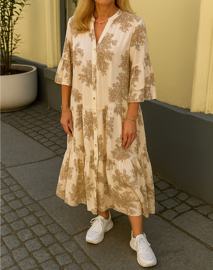 Carina™ | Elegantes Blumenkleid