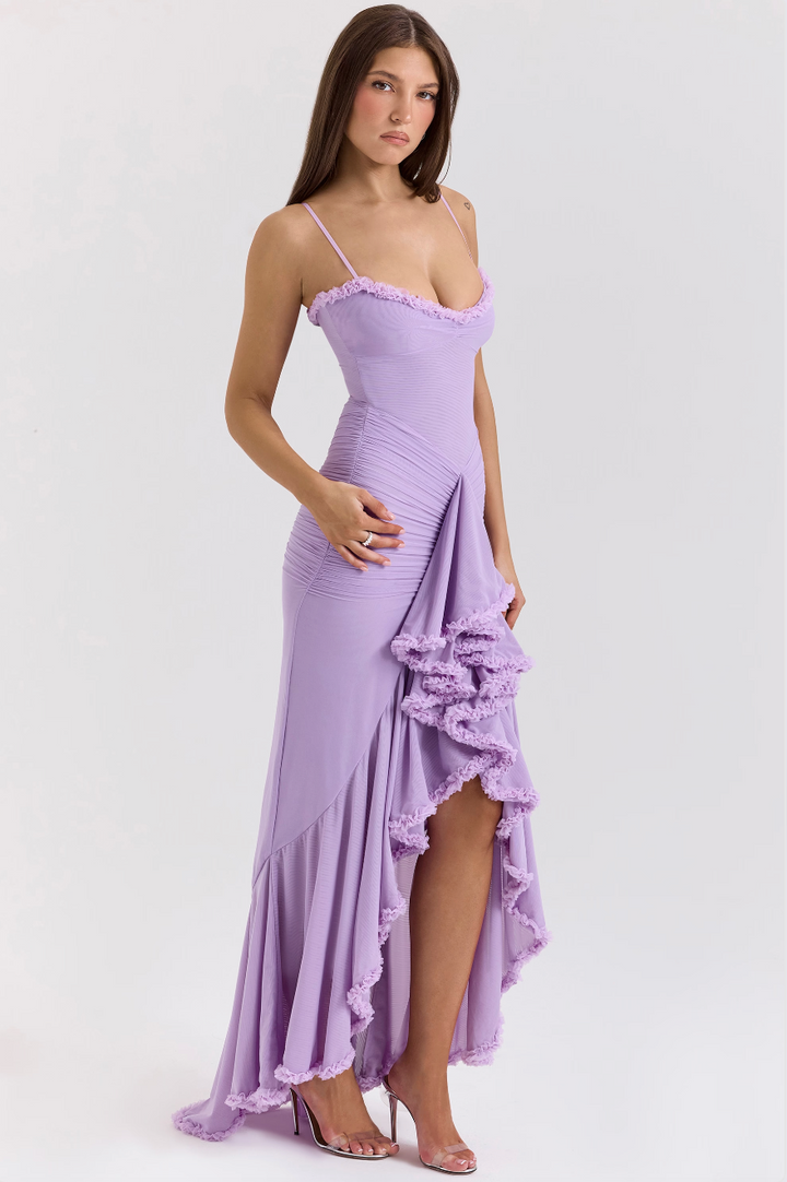Edith - Bezauberndes Rüschenkleid