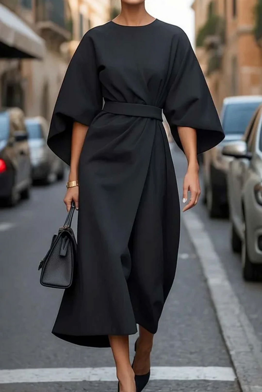 Keira - Kleid mit weit geschnittenen Ärmeln