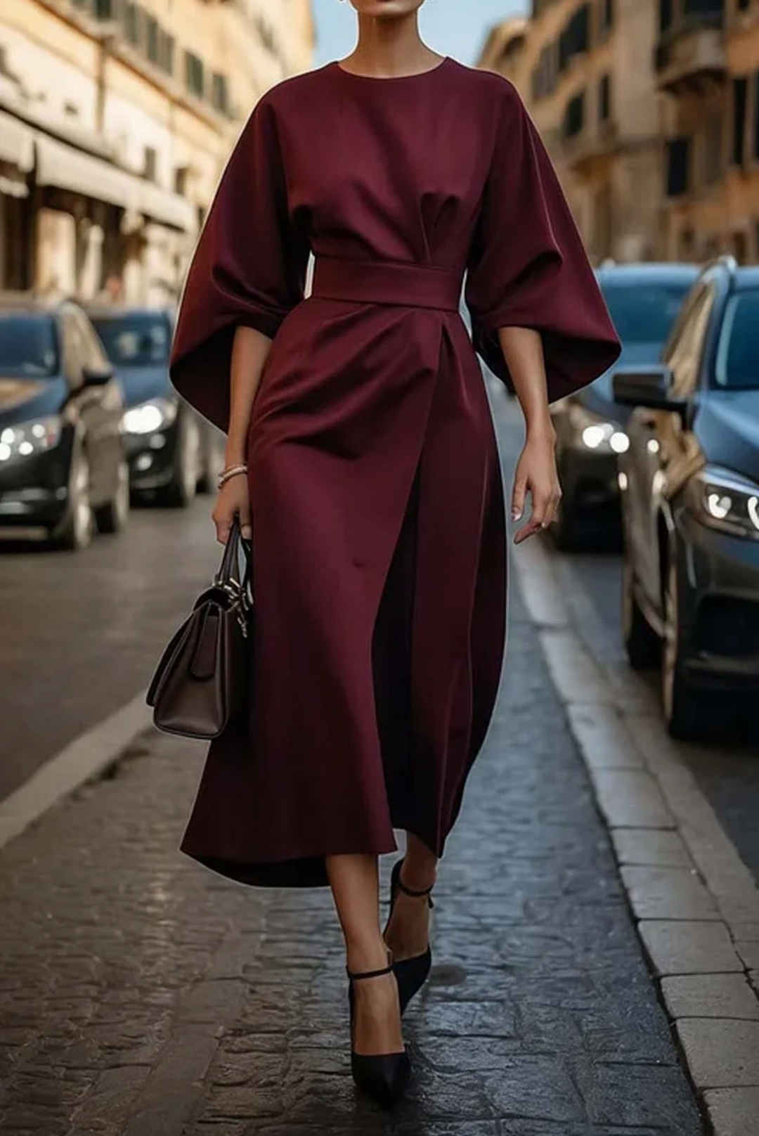 Keira - Kleid mit weit geschnittenen Ärmeln