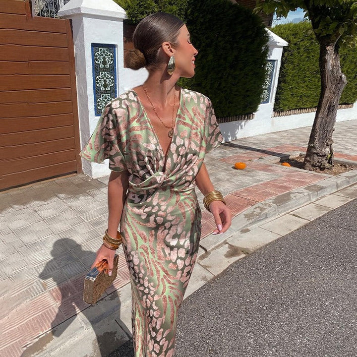 Ariella - Raffiniertes Seidenkleid