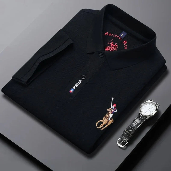 ROSSI ROMA | Luxus-Poloshirt mit Logo