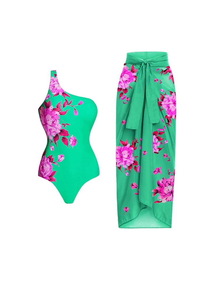 SYBILLEIN | Bedrucktes Badeanzugset
