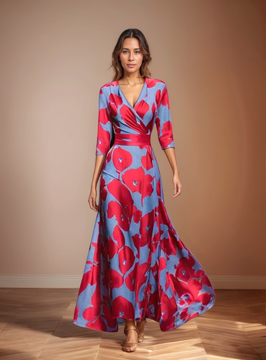 Quendolin | Kleid mit Blumenprint