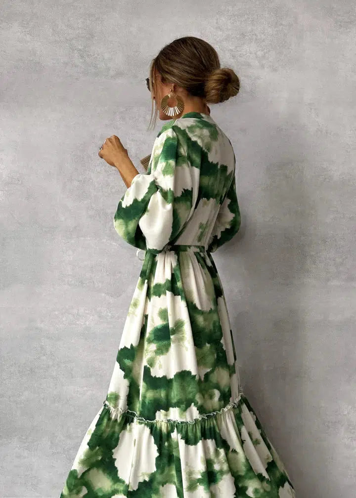 Sophia | Grünes Kleid, Elegant und Zeitloser Stil