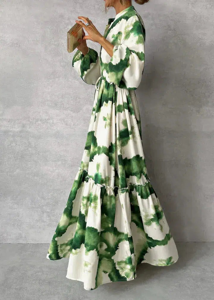 Sophia | Grünes Kleid, Elegant und Zeitloser Stil