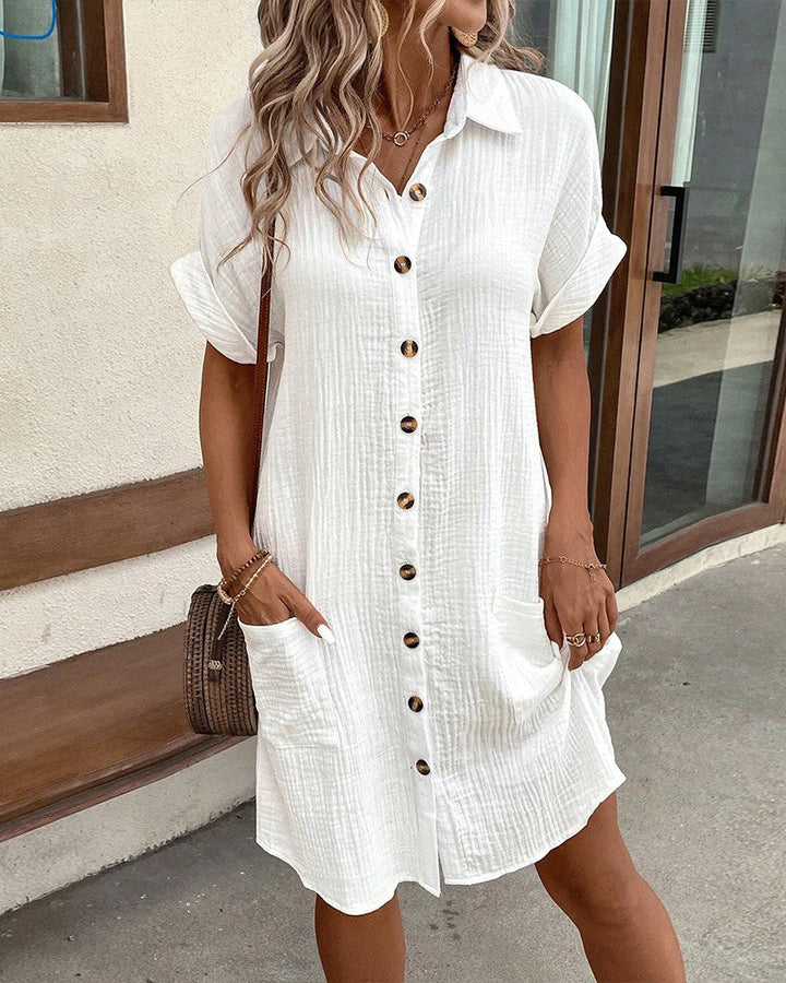 Aria – Klassisches Poloshirt-Kleid für den Alltag