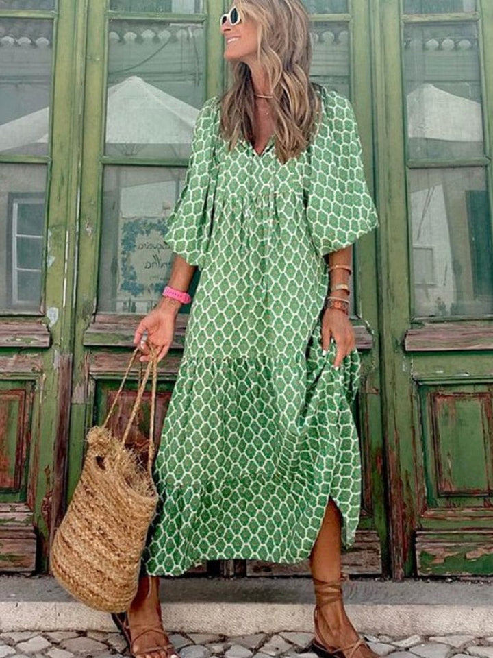 Merel™ - Bohemische Maxikleid