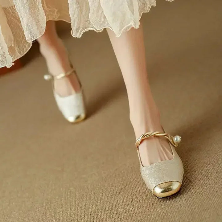 MARENNA | ELEGANTE FLACHE SCHUHE IM VINTAGE-LOOK