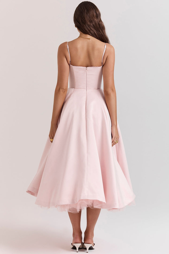 Cindy Tüll Midi Kleid