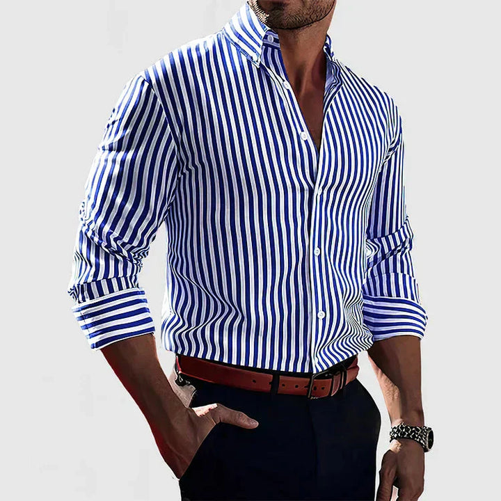 Leo™ | Gestreiftes Hemd „Confidence“